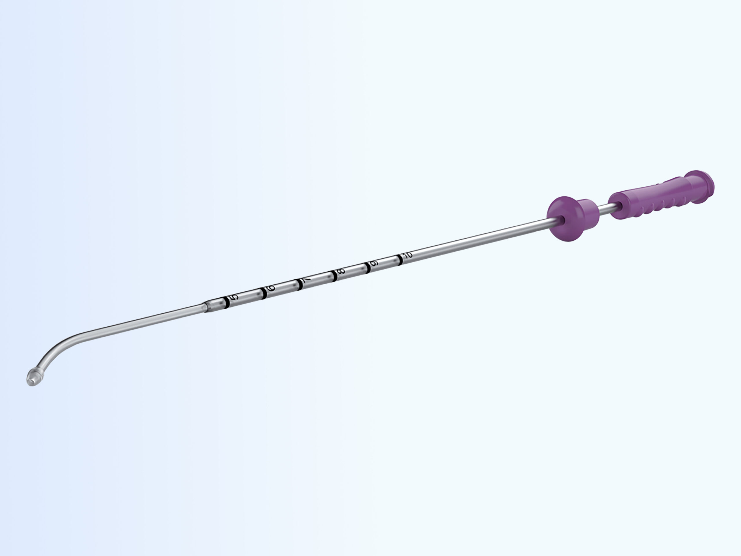 ELLIOCATH S® - Cathéter de transfert coudé échogène